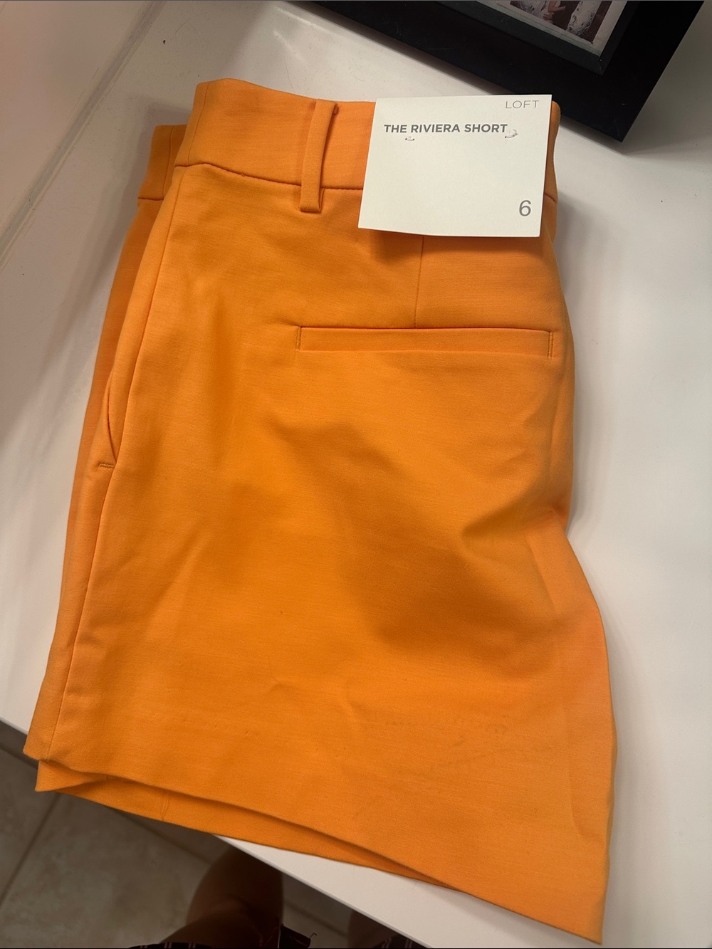 LOFT Riviera Short in Orange